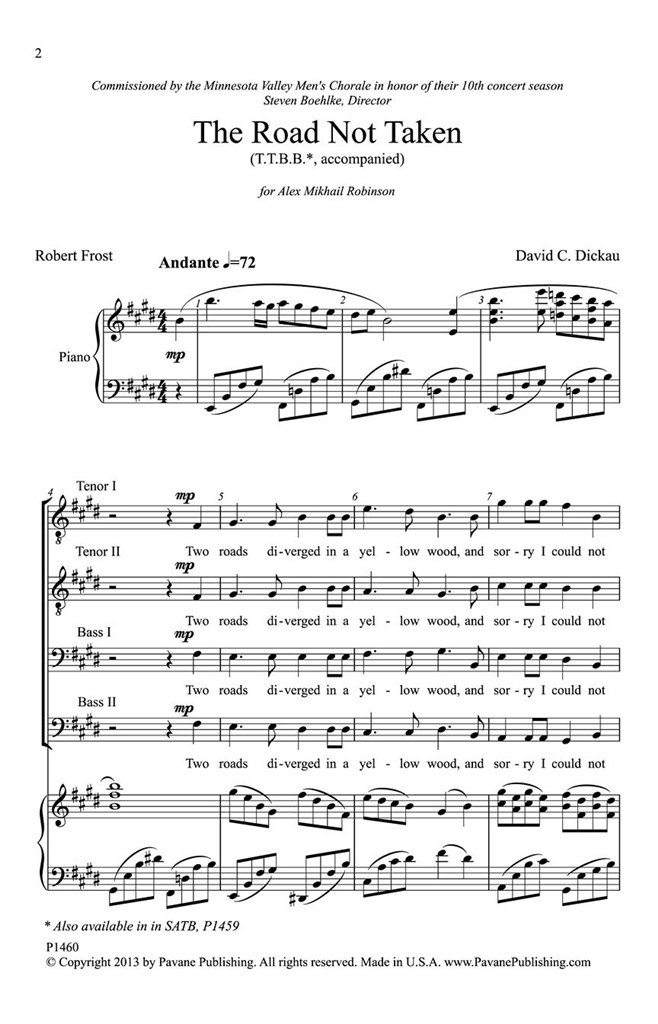 The Road Not Taken