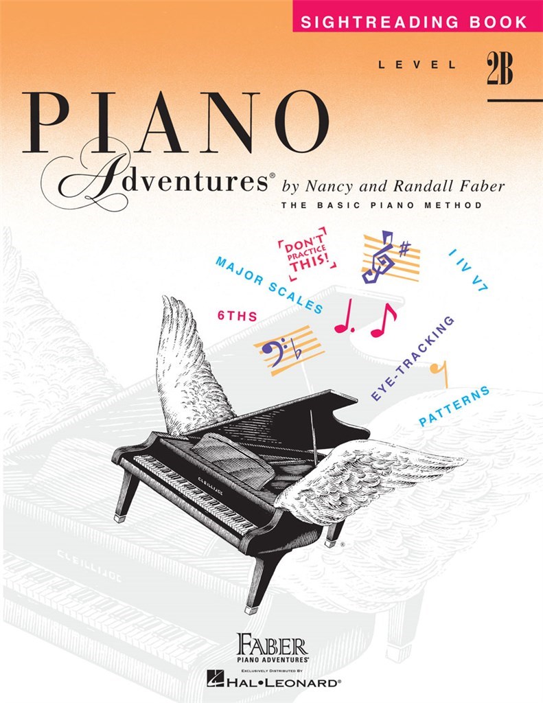 Piano Adventures Level 2B -  Sightreading Book
