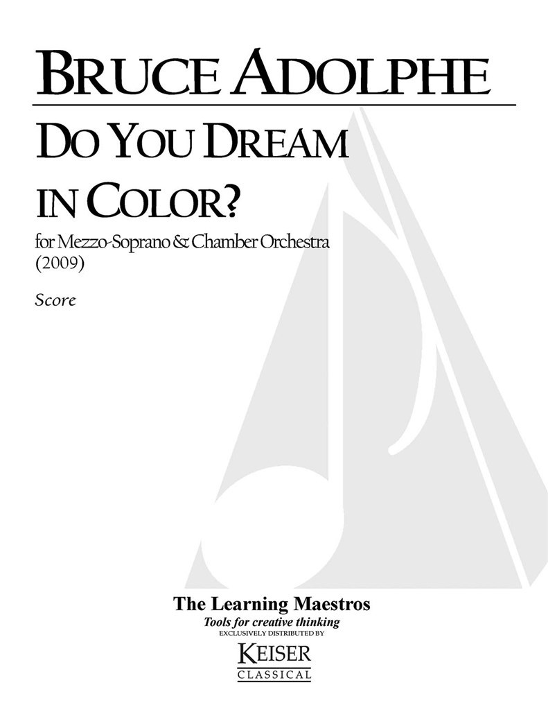 Do You Dream in Color