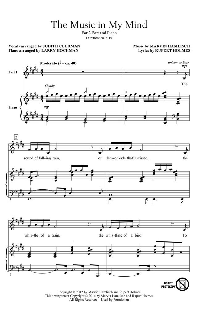 The Music In My Mind