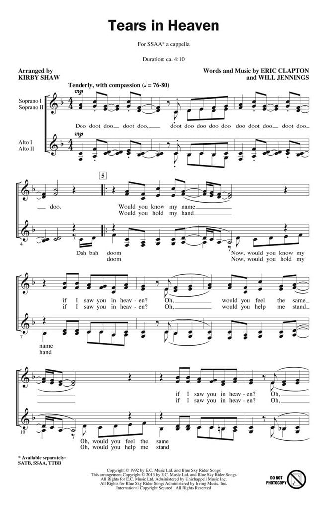 Tears in Heaven