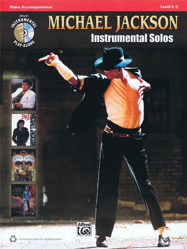 Michael Jackson Instrumental Solos Piano Accomp.