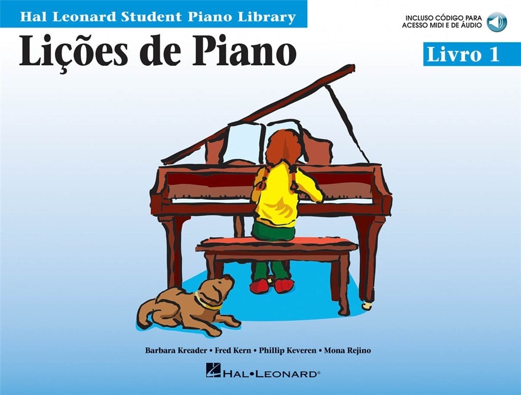 Piano Lessons, Book 1 - Portuguese Edition