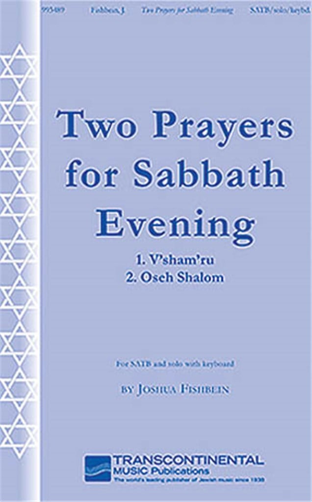 Two Prayers for Sabbath Evening