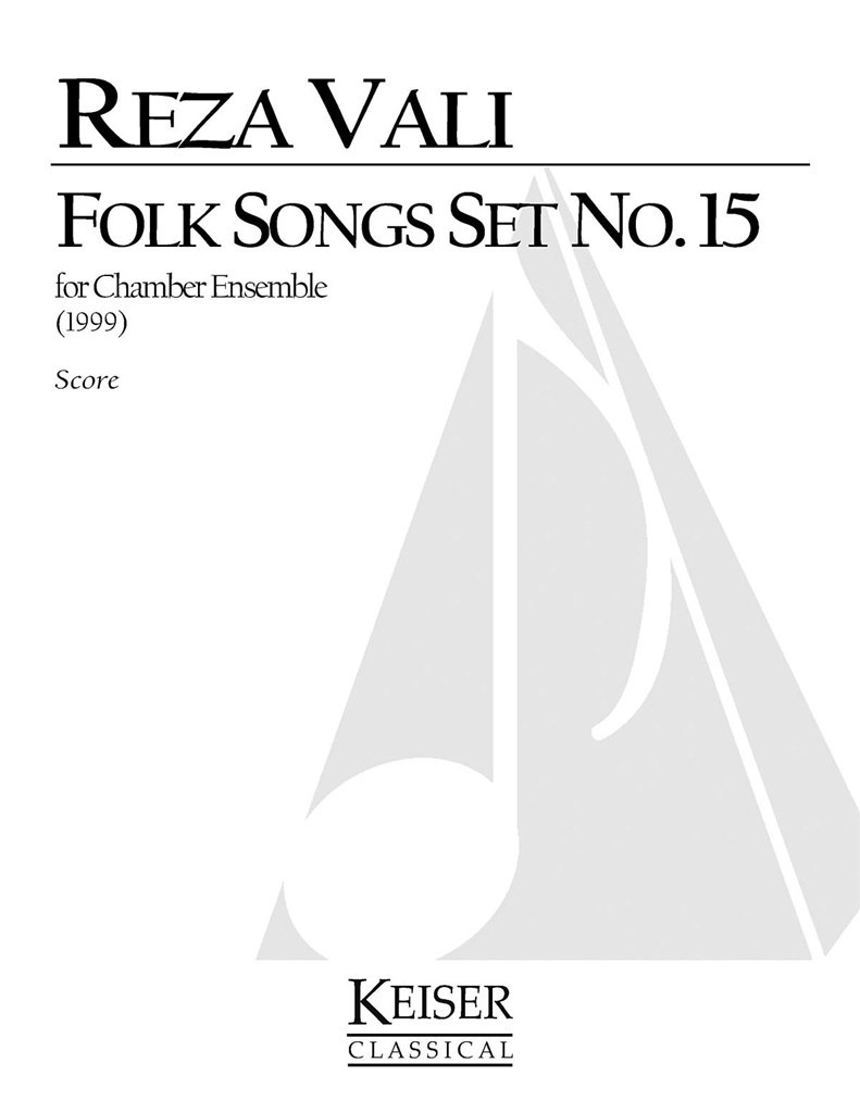 Folk Songs: Set No. 15 for 5 Players, Full Score