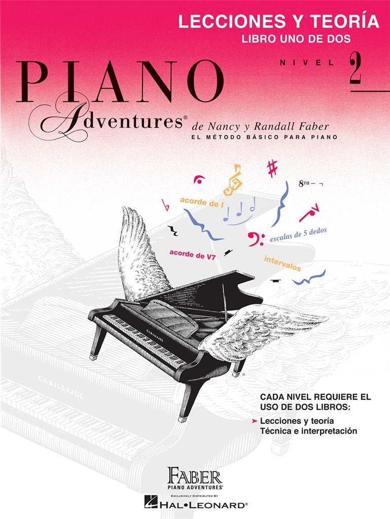 Faber Piano Adventures: Lecciones y Teoría 2
