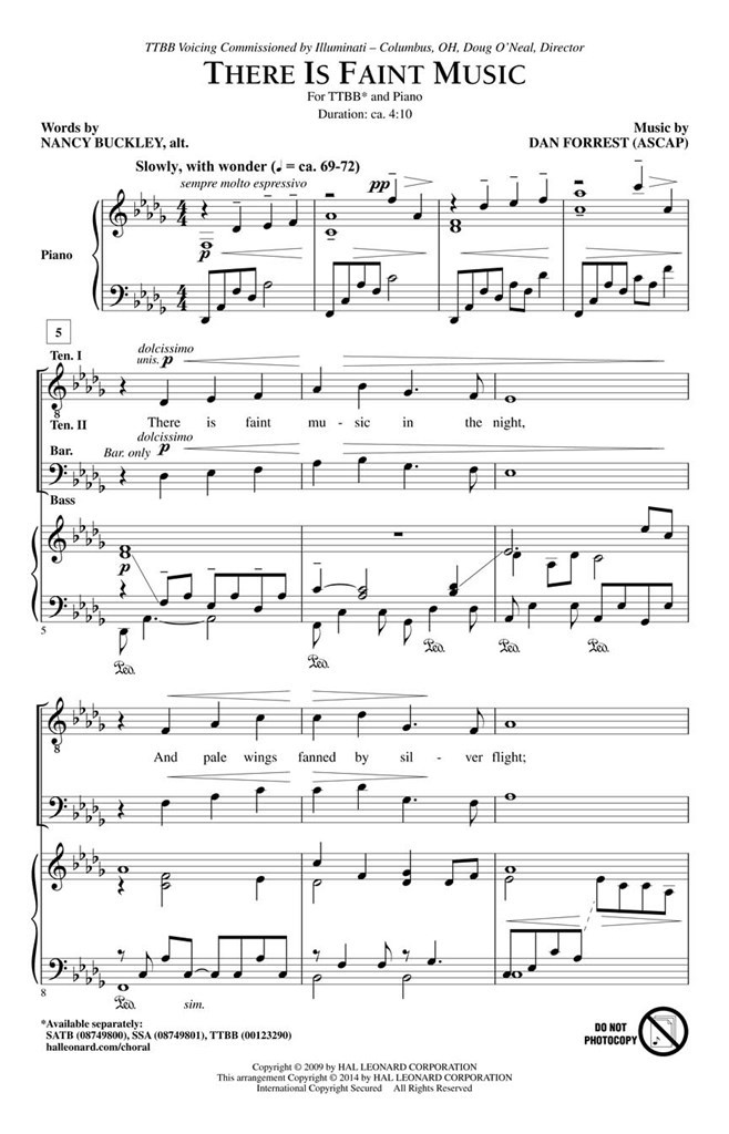 There Is Faint Music