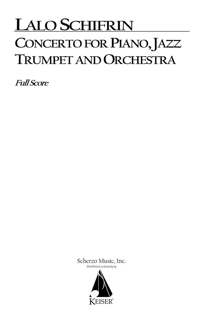 Concerto for Piano, Jazz Trumpet and Orchestra
