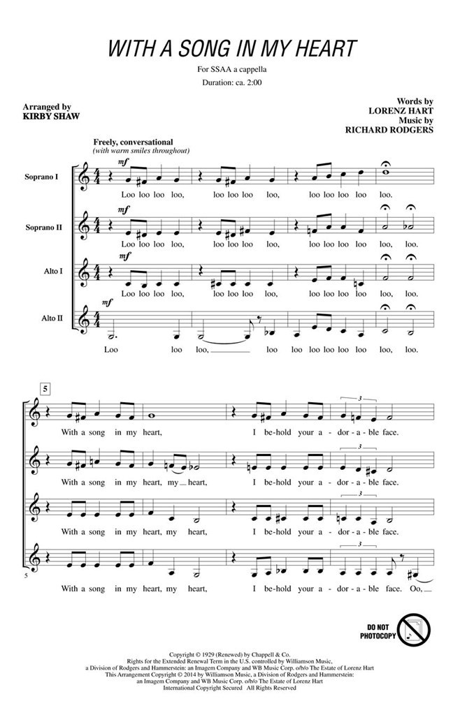 With a Song in My Heart