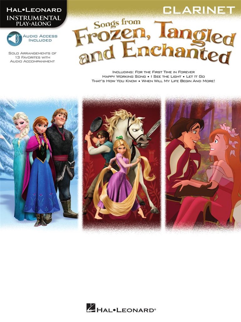 Songs From Frozen, Tangled & Enchanted - Clarinet
