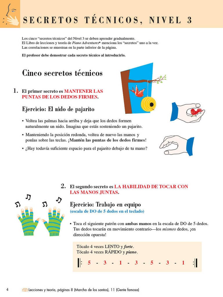 Faber Piano Adventures: Tecnica e Interpretación 3