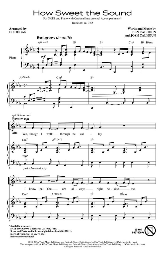 How Sweet the Sound