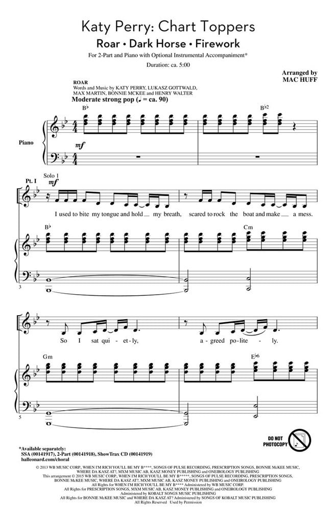 Katy Perry: Chart Toppers