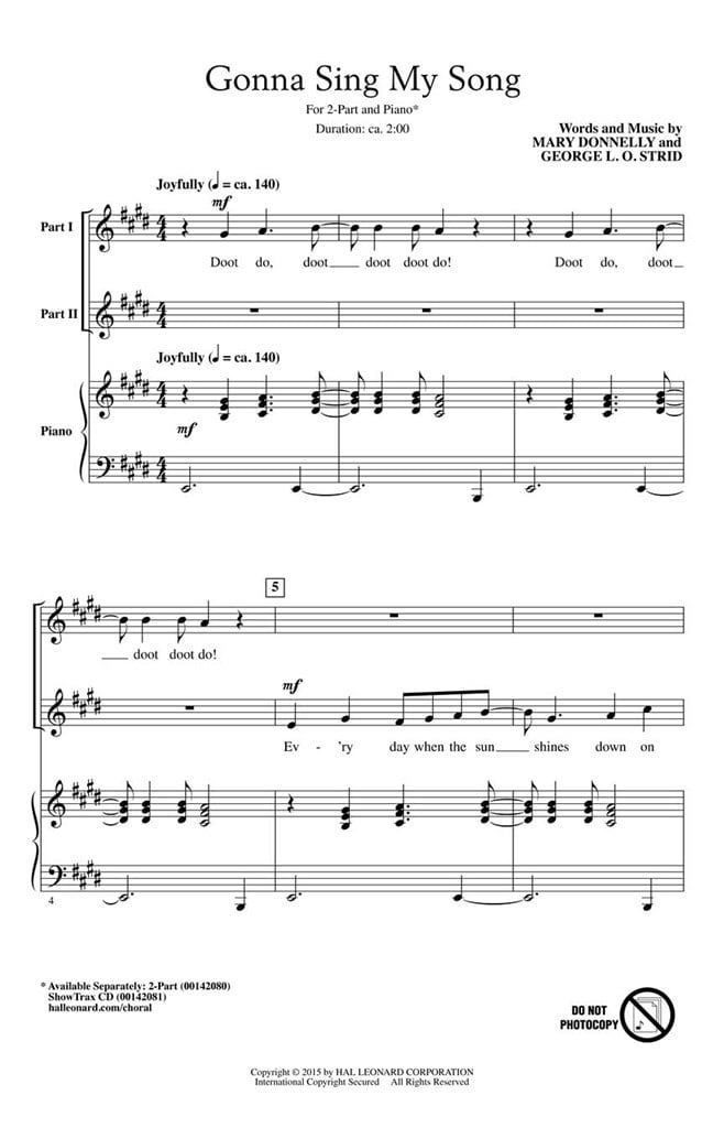 Gonna Sing My Song