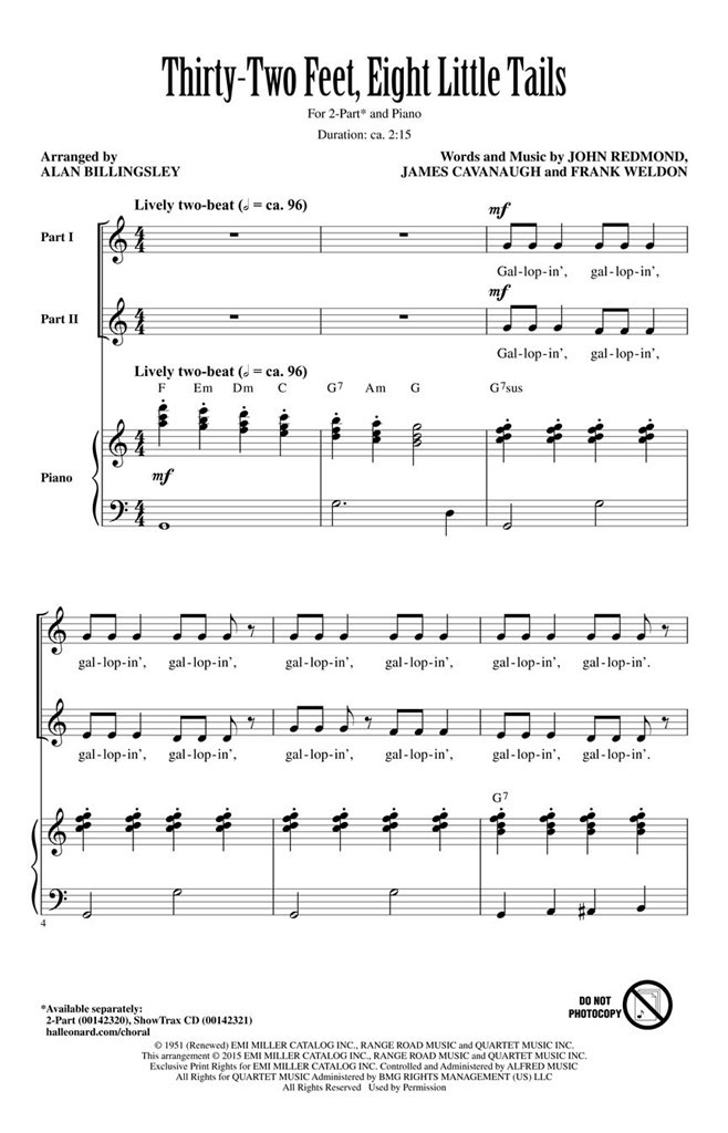 Thirty-two Feet, Eight Little Tails