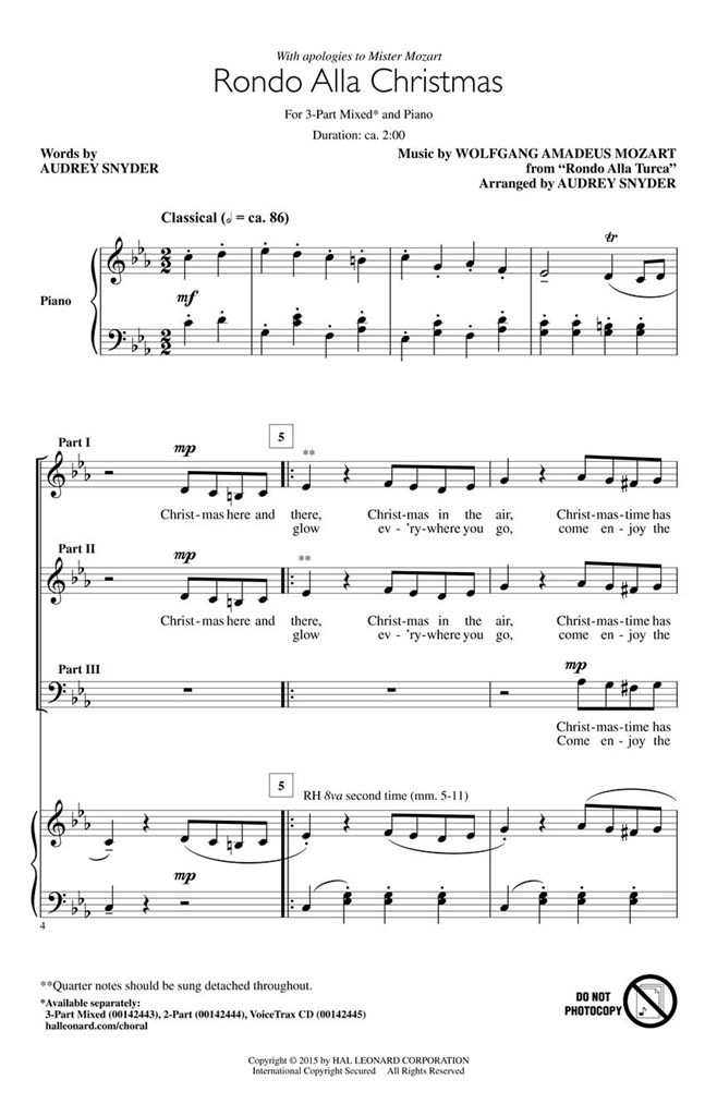 Rondo Alla Christmas