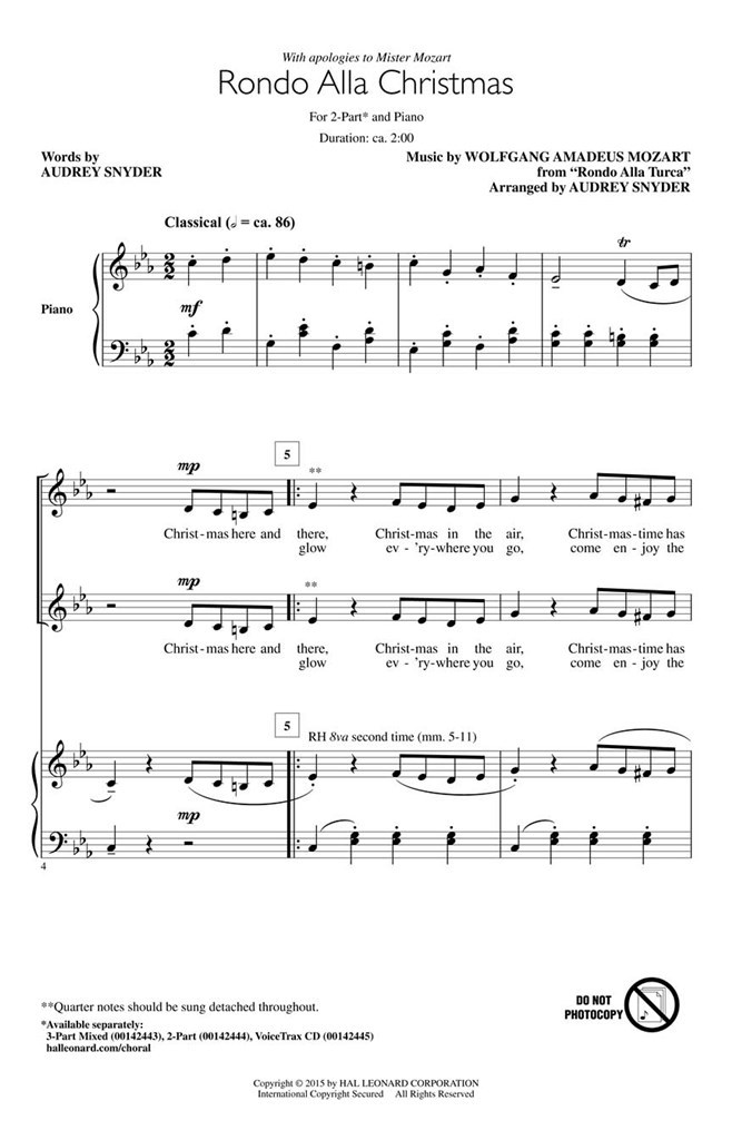 Rondo Alla Christmas