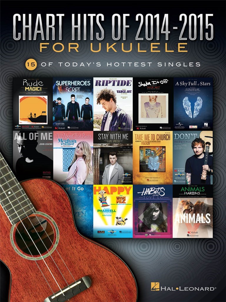 Chart hits of 2014-2015 for ukelele