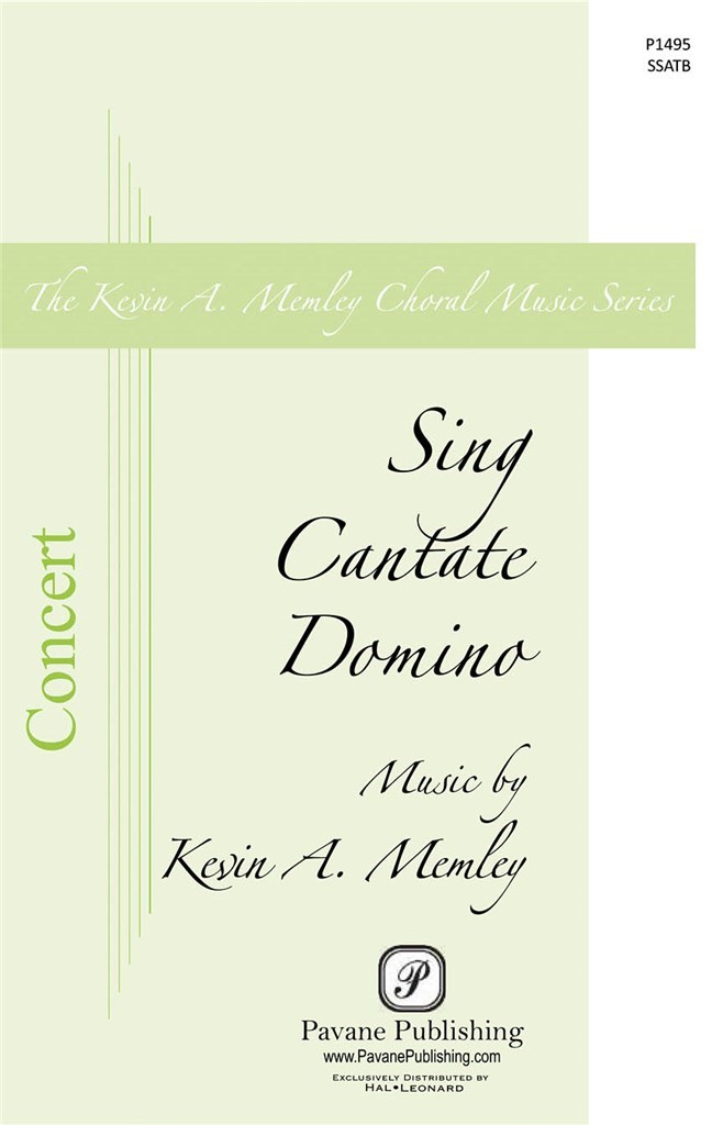 Sing Cantate Domino