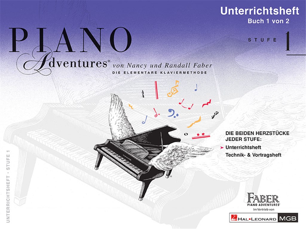 Piano Adventures: Unterrichtsheft 1