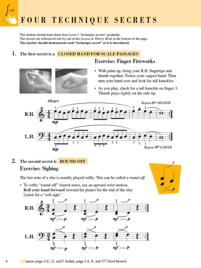 Faber Piano Adventures: Level 3 - Techn. & Perf.