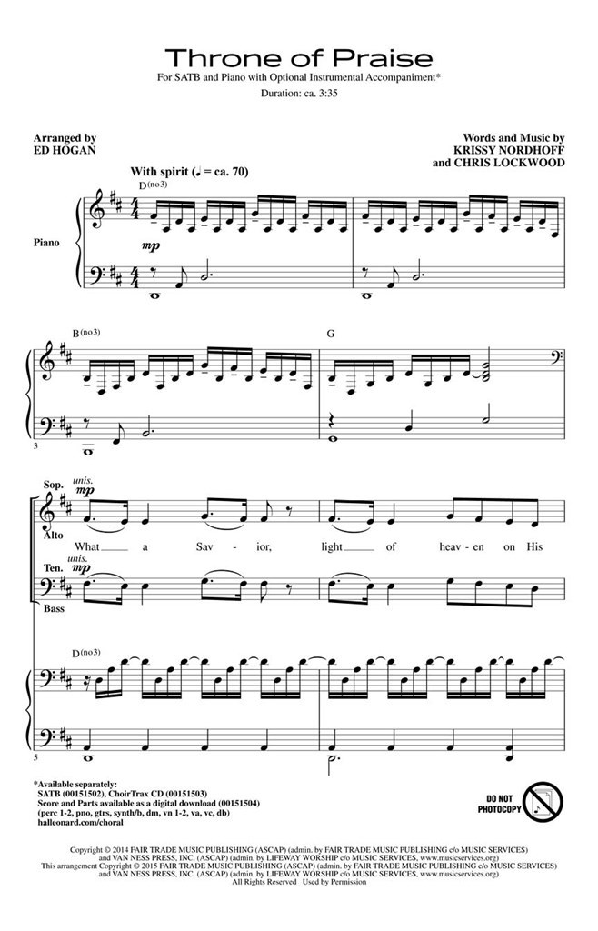 Throne of Praise