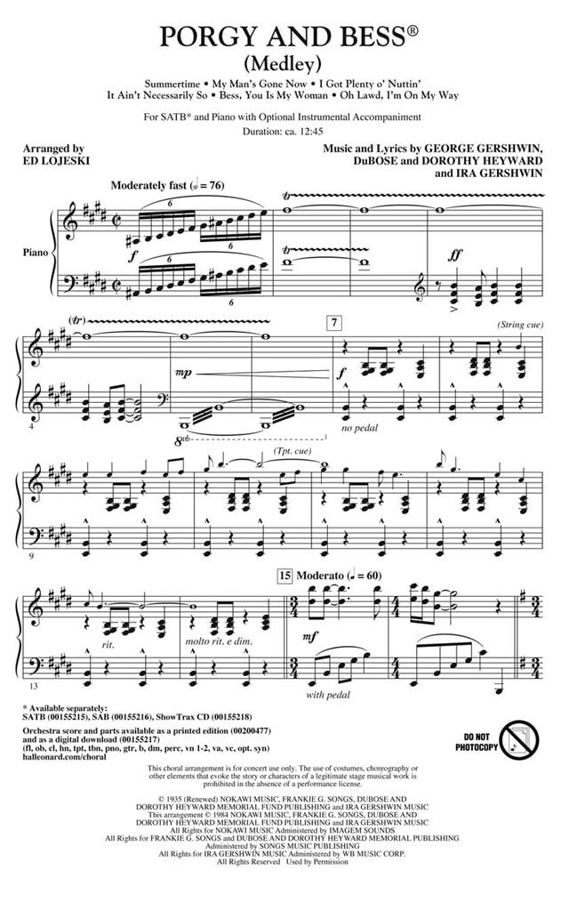 Porgy and Bess