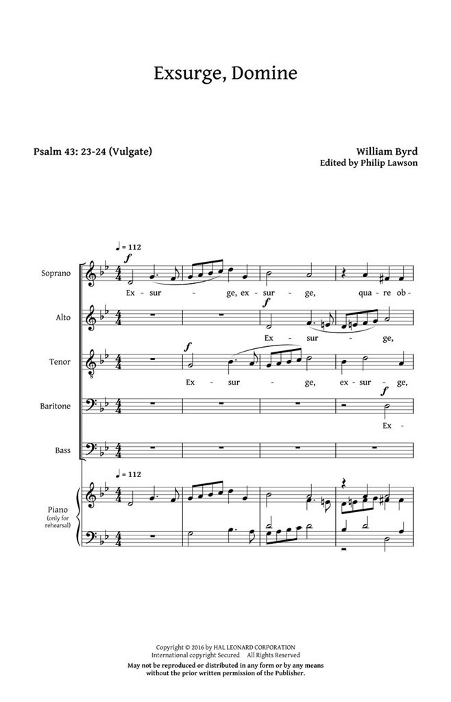 Five Sacred Choral Works