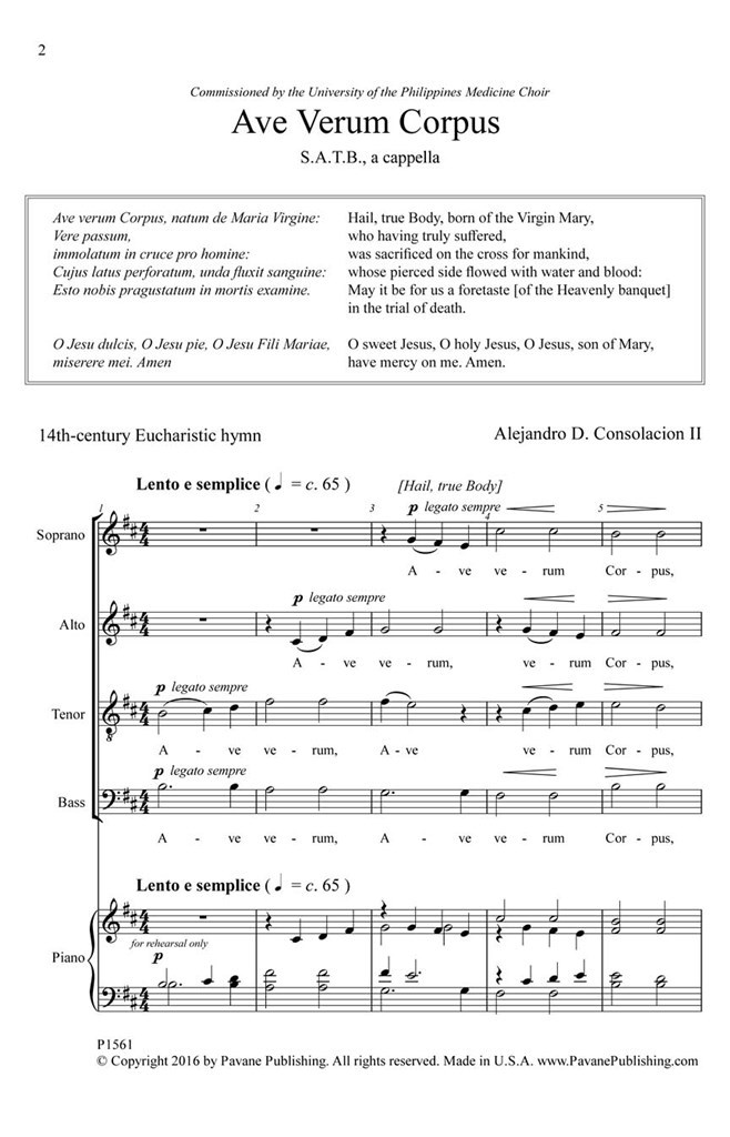 Ave Verum Corpus
