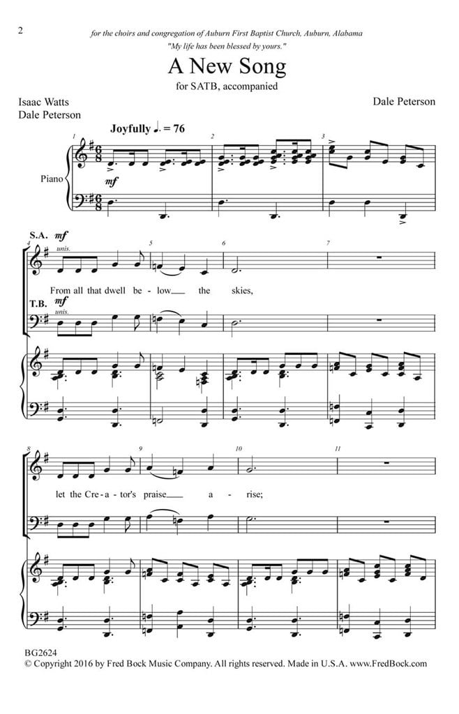 A New Song