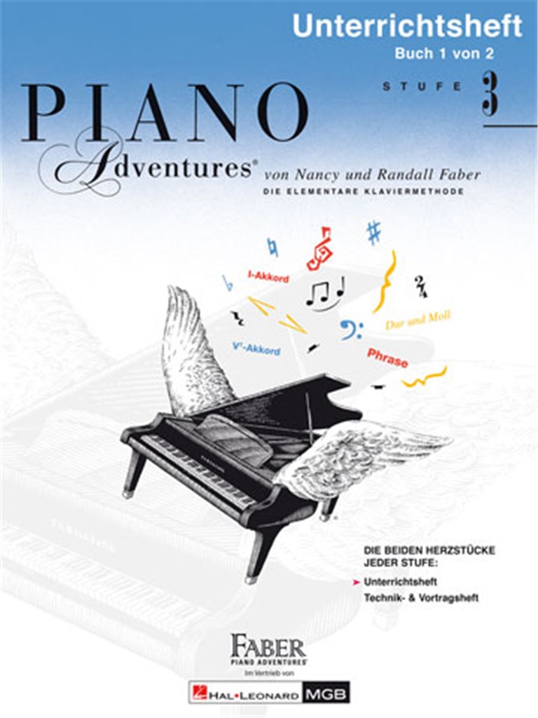 Piano Adventures: Unterrichtsheft 3