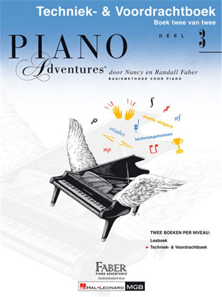 Piano Adventures: Techniek- & Voordrachtboek 3