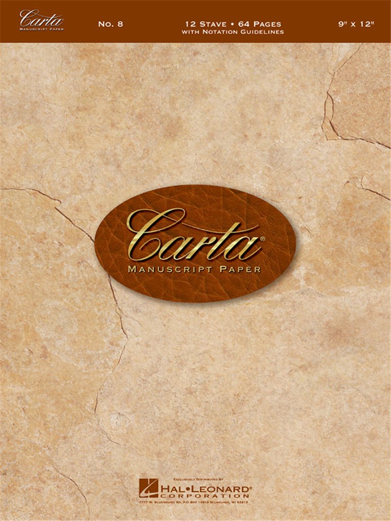 Carta Manuscript Paper No. 8 - Basic