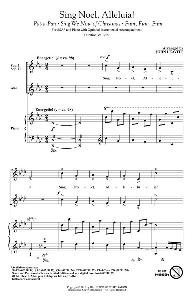 Sing Noel, Alleluia!