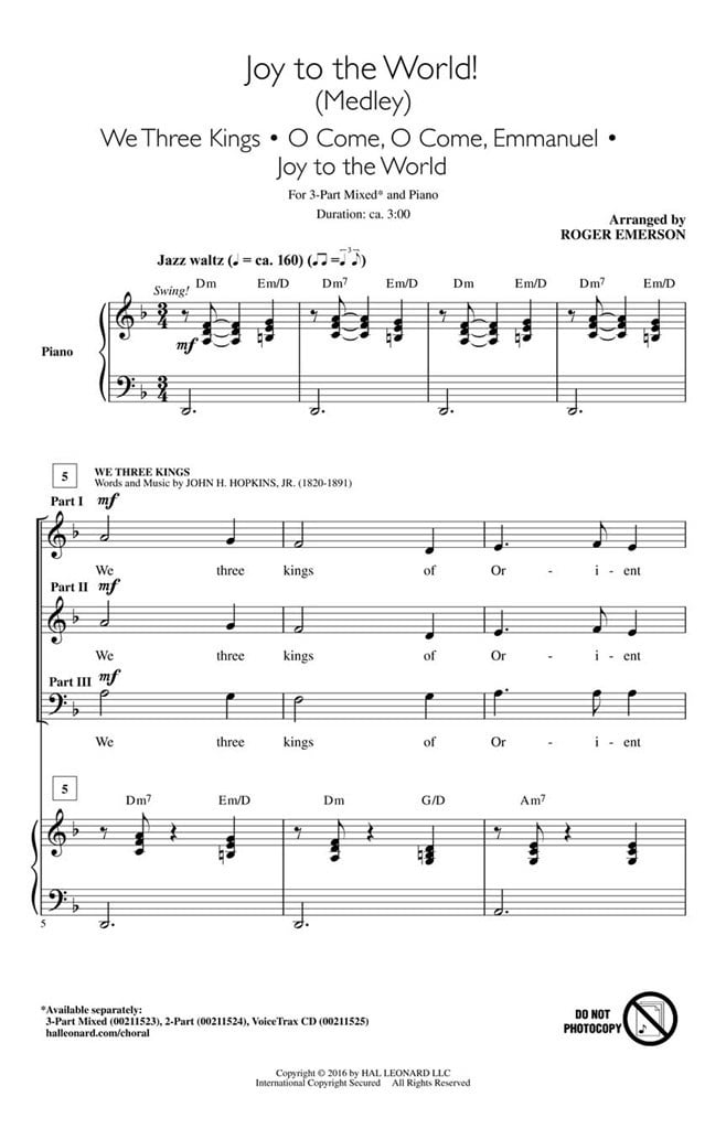 Joy to the World! (Medley)
