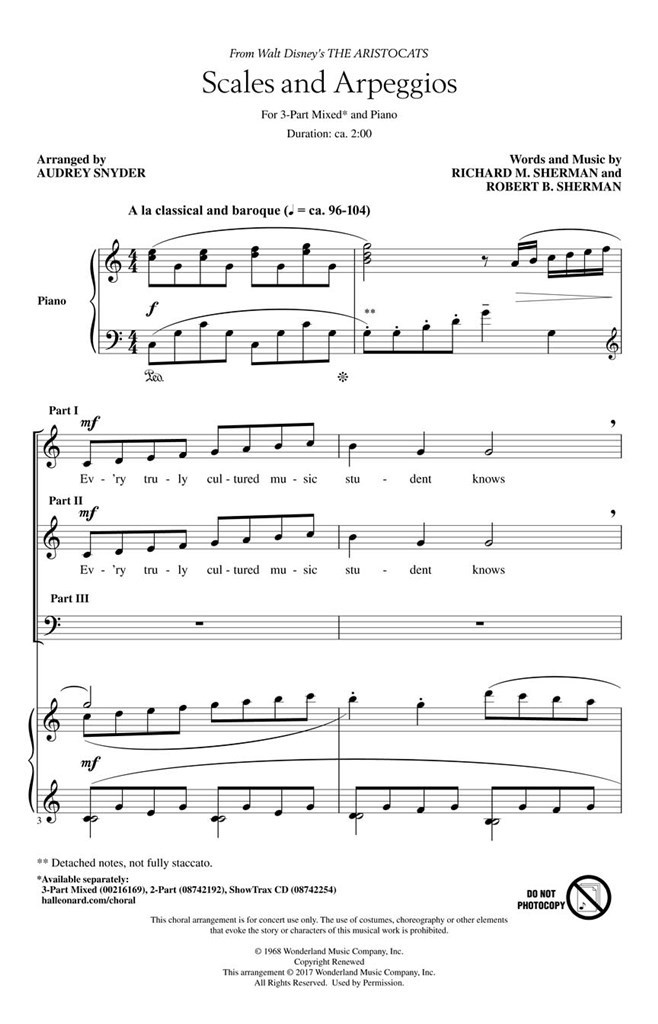 Scales and Arpeggios
