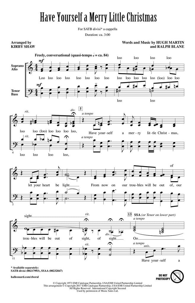 Have Yourself a Merry Little Christmas