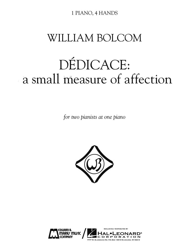Dédicace - A Small Measure of Affection