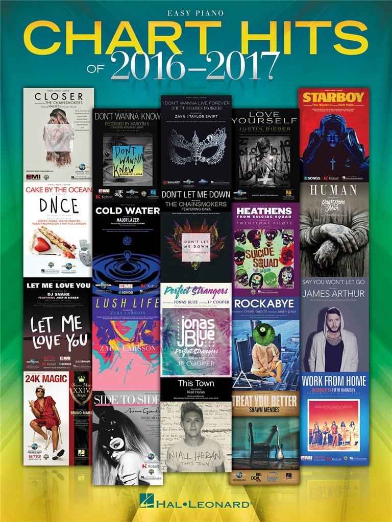 Chart Hits of 2016-2017