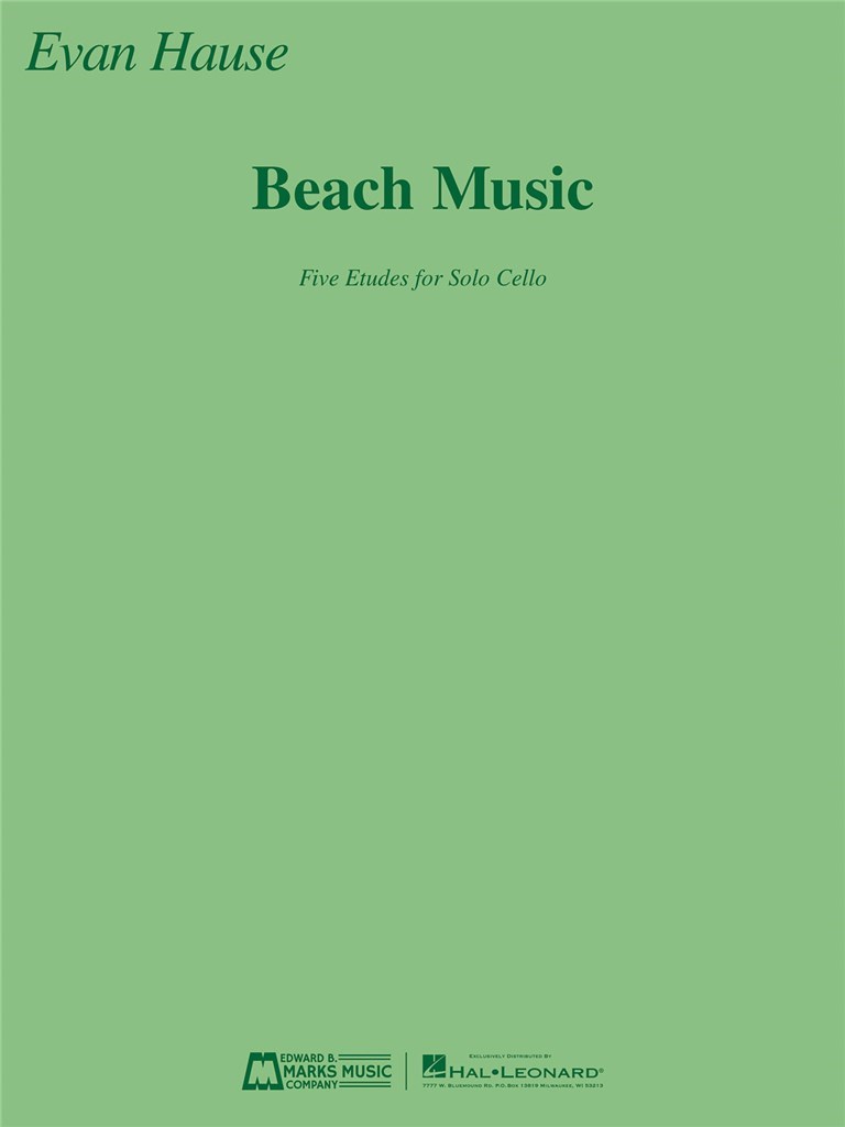 Beach Music: Five Etudes for Solo Cello
