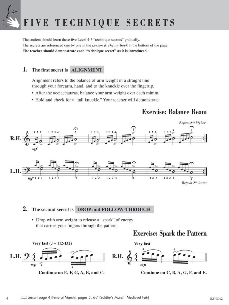 Level 4-5 Technique and Performance Book