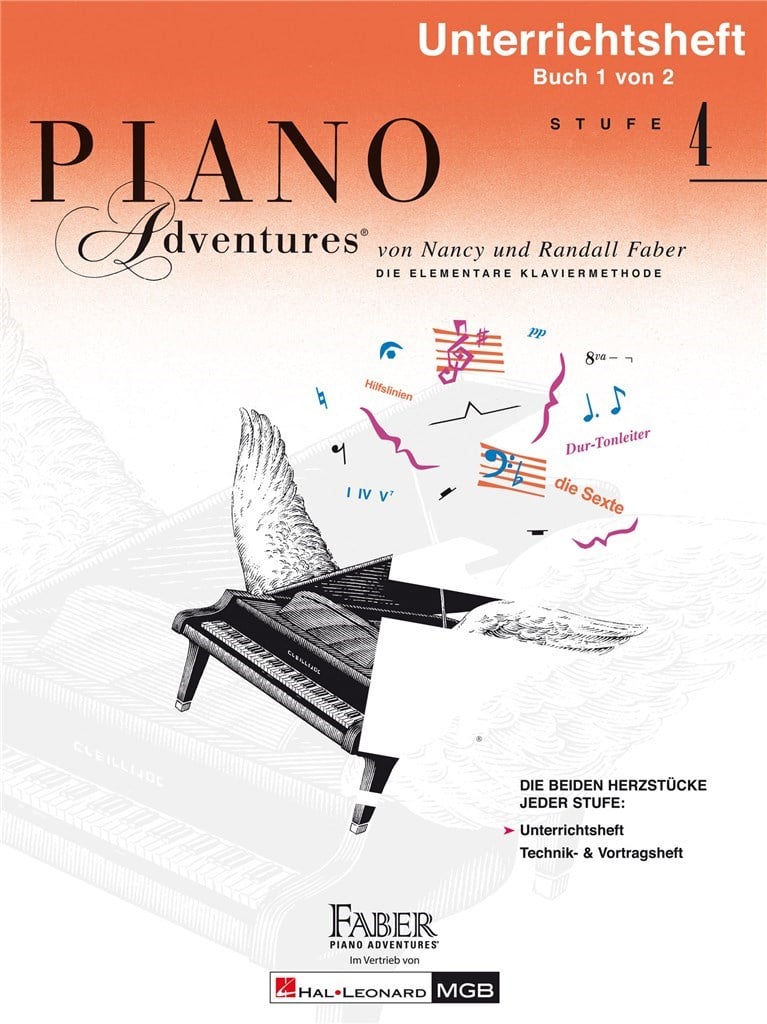 Piano Adventures: Unterrichtsheft 4