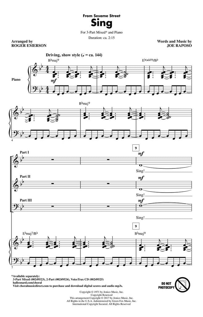 Sing