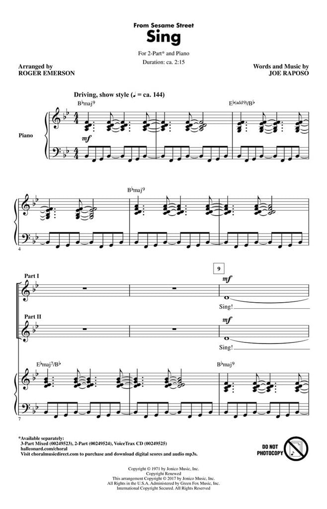 Sing