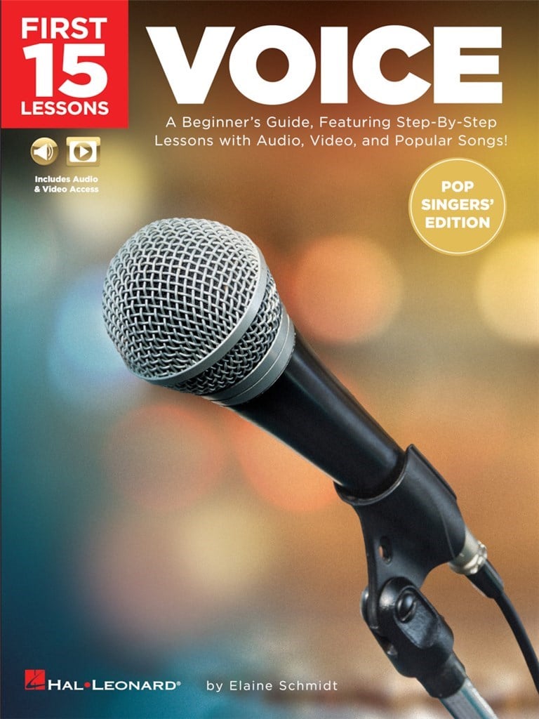 First 15 Lessons - Voice Pop Singers' Edition