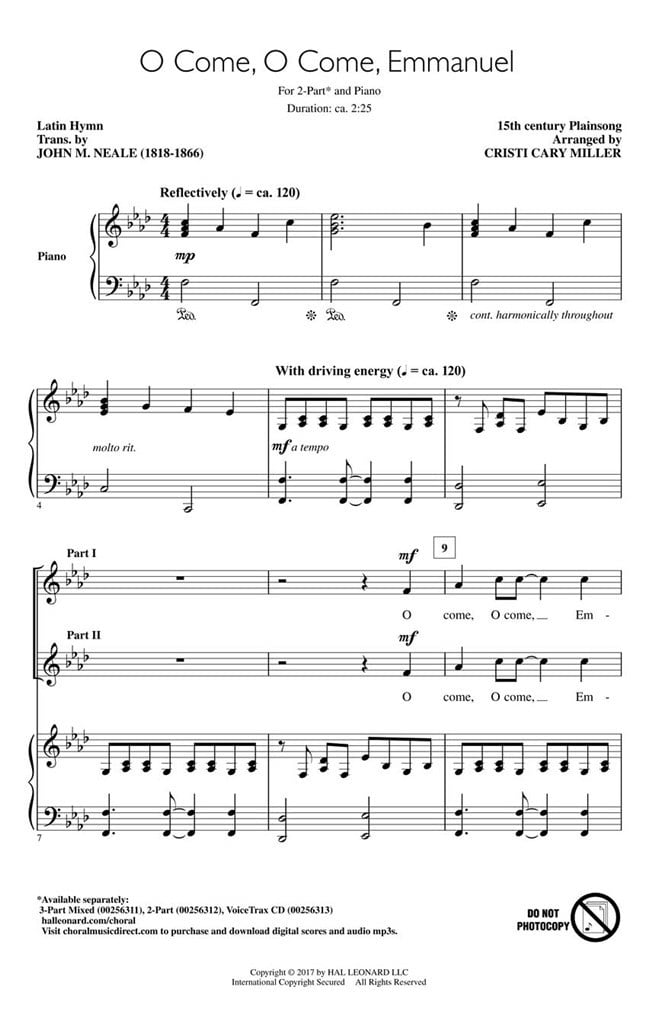 O Come, O Come, Emmanuel