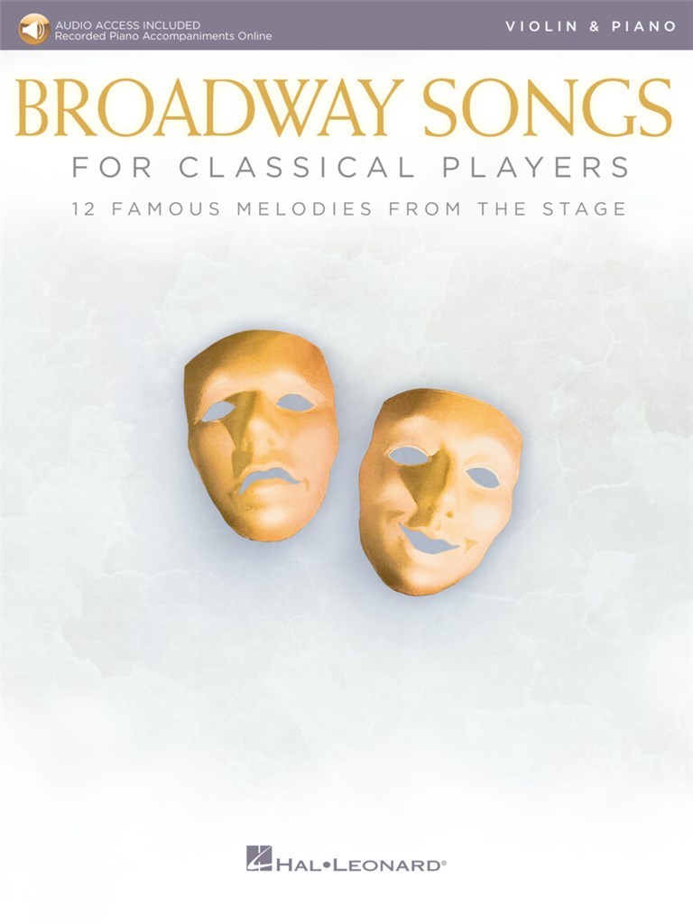 Broadway Songs for Classical Players-Violin/Piano