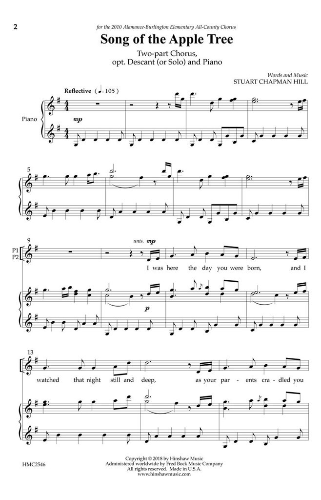 Song of the Apple Tree