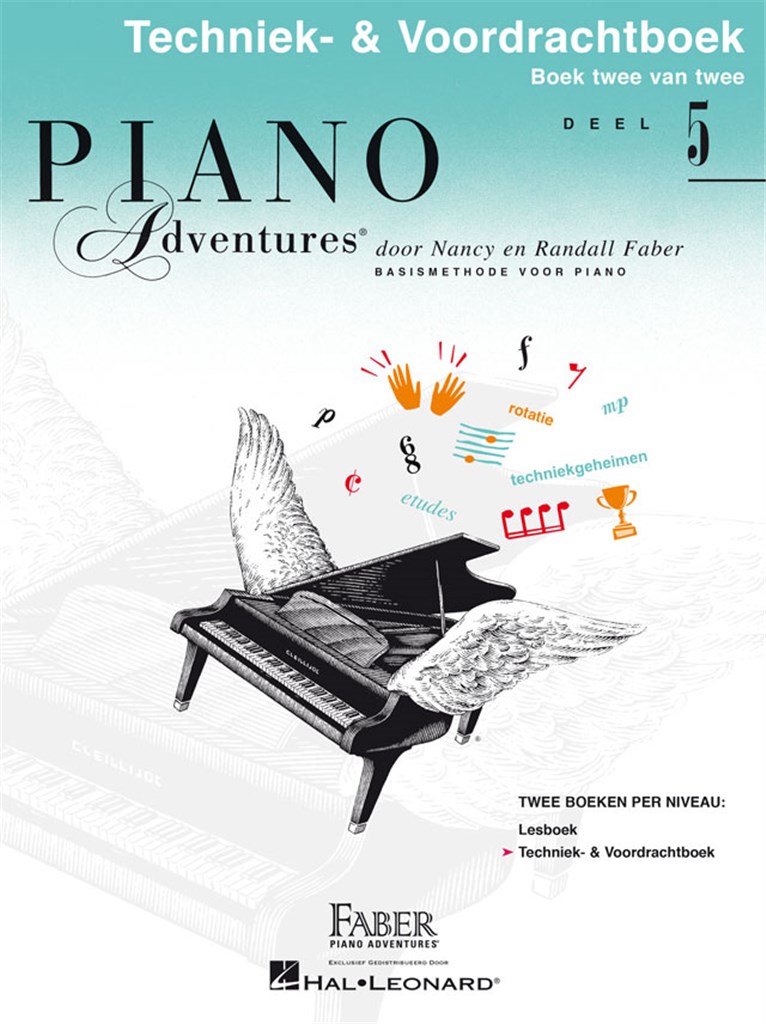 Piano Adventures: Techniek- & Voordrachtboek 5