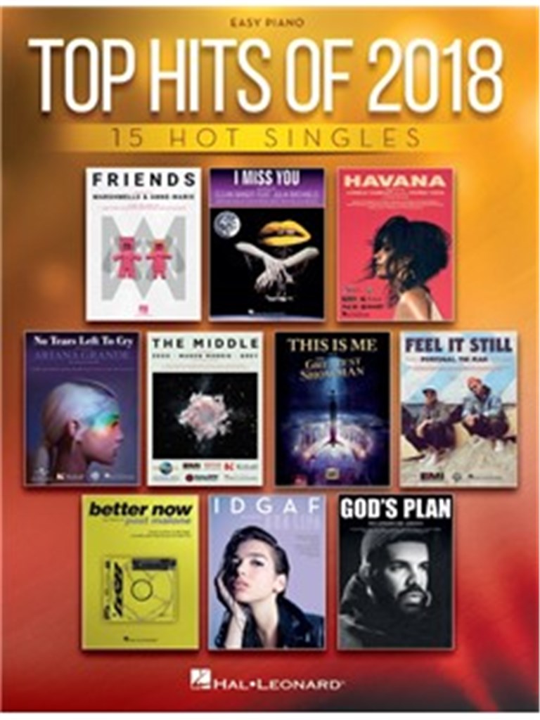 Top Hits Of 2018: Easy Piano